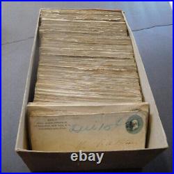 Estate, U. S. A, Early Stationery Covers, 363 Covers, Pre 1900