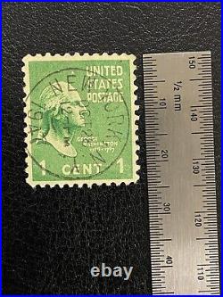 George Washington 1 Cent Stamp 1789-1797 Scott #804 (Very Rare Vintage)