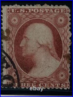 George Washington 1857-61, 3 Cent Stamp