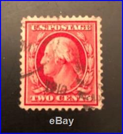 George Washington 2 cent Red Stamp Rare