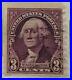 George Washington 3 cent stamp dark red USA oldHistory
