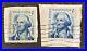 George Washington 5 Cent Blue United States Post Stamp 2x