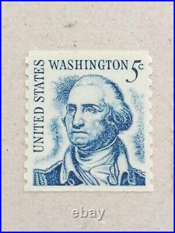 George Washington 5 cent blue United States Postage stamp