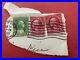 George Washington Red 2 Cent Stamps & One Green 1 Cent Stamp