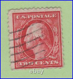 George Washington Two Cent USPS Stamp Used Rare Deep Red 2 Cents HTF