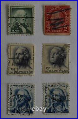 George Washington U. S. Postage stamps