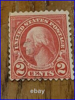 George washington 2 cent stamp red