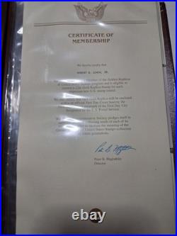 Golden Replicas of United States Stamps. Pack Of 32 Golden Stamps