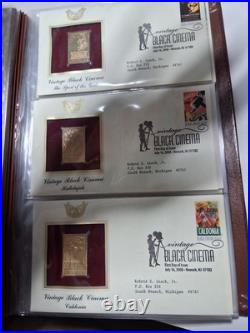 Golden Replicas of United States Stamps. Pack Of 32 Golden Stamps