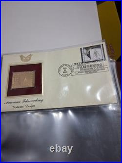 Golden Replicas of United States Stamps. Pack Of 32 Golden Stamps Golden Replicas of United States Stamps. Pack Of 32 Golden Stamps