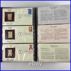 Golden Replicas of United States Stamps Postal Commemorative Society 22kt gold