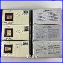 Golden Replicas of United States Stamps Postal Commemorative Society 22kt gold