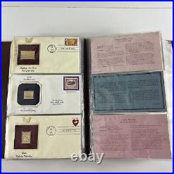 Golden Replicas of United States Stamps Postal Commemorative Society 22kt gold