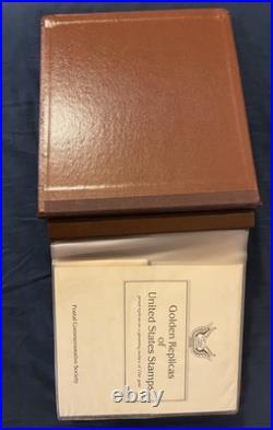 Golden Replicas of United States Stamps in 22K Gold Golden Replicas of United States Stamps in 22K Gold
