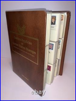 Golden Replicas of United States Stamps in 22K Gold 1988-1990 (58 Stamps) Nice Golden Replicas of United States Stamps in 22K Gold 1988-1990 (58 Stamps) Nice