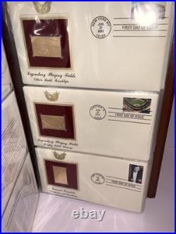 Golden Replicas of United States Stamps in 22K Gold 1988-1990 (58 Stamps) Nice Golden Replicas of United States Stamps in 22K Gold 1988-1990 (58 Stamps) Nice