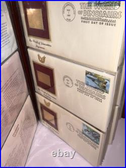 Golden Replicas of United States Stamps in 22K Gold 1988-1990 (58 Stamps) Nice Golden Replicas of United States Stamps in 22K Gold 1988-1990 (58 Stamps) Nice