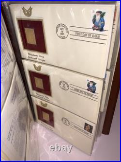 Golden Replicas of United States Stamps in 22K Gold 1988-1990 (58 Stamps) Nice Golden Replicas of United States Stamps in 22K Gold 1988-1990 (58 Stamps) Nice