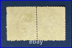 H4/16 US Stamp Scott 36 Used Pair NHNG VF A Rare Fresh Clean With Great Cancel