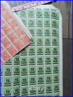 HUGE Lot Of VINTAGE Rare Unused Stamps. See Pics