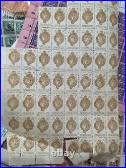 HUGE Lot Of VINTAGE Rare Unused Stamps. See Pics