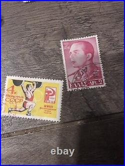 HUGE Lot Of VINTAGE Rare Unused Stamps. See Pics