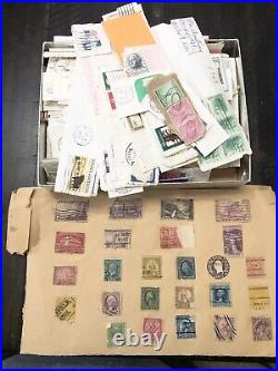 HUGE Used Postage Stamp LOT US United States 1940's-1970's Presidents 800+