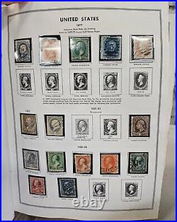 Harris United States Liberty Stamp Album 2224 Stamps Years 1847 1987