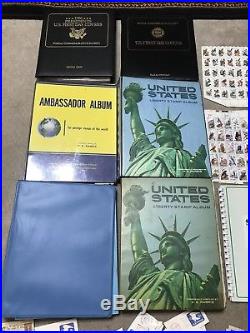 Harris United States Postage Stamp Albums Ambassador US First Day Collection Lot