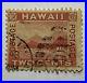 Hawaii 2c Stamp With Football-shaped 2 Cancel