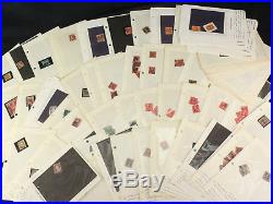 High CV US Single Stamps Collection Lot Used in Dealer Pages 1850-1900 Gems