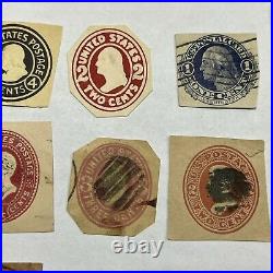 High Value Us Cut Squares Lot Of 15, All Different Including 4c
