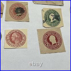 High Value Us Cut Squares Lot Of 15, All Different Including 4c