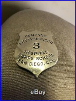 Hospital Corps School San Diego Cal Badge