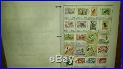 Huge Old US foreign Stamp Collection lot Albums +++! Estate Sale Find Must See