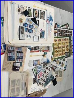 Huge United States 1990s Commemorative Stamp Lot Collection 29 32 Cent Variety