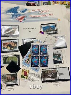 Huge United States 1990s Commemorative Stamp Lot Collection 29 32 Cent Variety