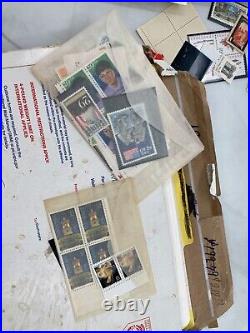 Huge United States 1990s Commemorative Stamp Lot Collection 29 32 Cent Variety