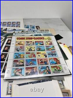 Huge United States 1990s Commemorative Stamp Lot Collection 29 32 Cent Variety