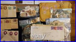 Huge Vintage 1800's-1900's Rare Postage Stamp & Postcard Estate Collection Lot