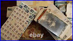 Huge Vintage 1800's-1900's Rare Postage Stamp & Postcard Estate Collection Lot