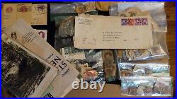 Huge Vintage 1800's-1900's Rare Postage Stamp & Postcard Estate Collection Lot