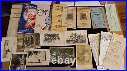 Huge Vintage 1800's-1900's Rare Postage Stamp & Postcard Estate Collection Lot