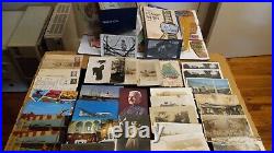 Huge Vintage 1800's-1900's Rare Postage Stamp & Postcard Estate Collection Lot