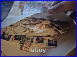 Huge Vintage Postage stamp collection worldwide 1851-1960s