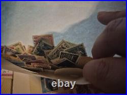 Huge Vintage Postage stamp collection worldwide 1851-1960s