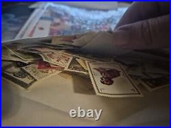 Huge Vintage Postage stamp collection worldwide 1851-1960s