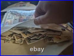 Huge Vintage Postage stamp collection worldwide 1851-1960s