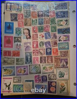 Huge Vintage Postage stamp collection worldwide 1851-1960s