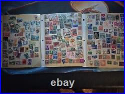 Huge Vintage Postage stamp collection worldwide 1851-1960s